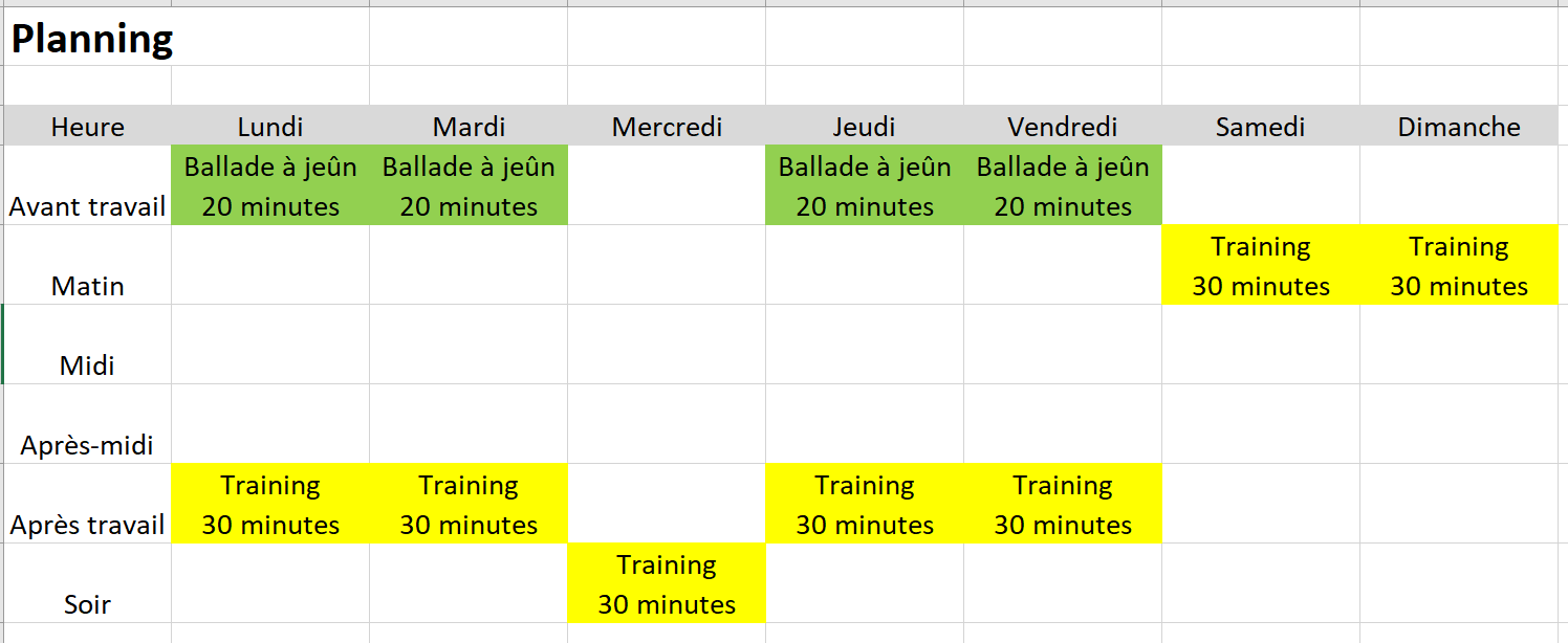 Planning simple