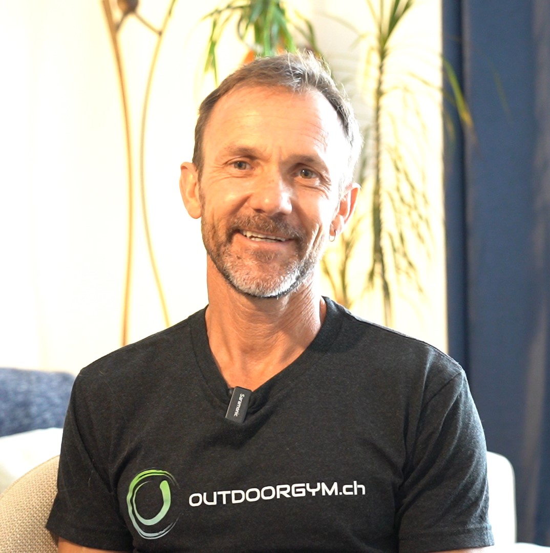 Coach Sportif / Personal Trainer Morges Lausanne Personal Trainer Patrik Kummer en tournage pour les cours de trail